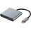 Hub USB Shiverpeaks 3 portas USB-C e USB-A 5 Gbps