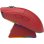 Maus Ajazz AJ139 V2 MC RF Bluetooth USB-C 12000 DPI Rot Ambidextrisch