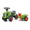 Tracteur a pedales Falk Claas - Volant et remorque