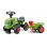 Tracteur a pedales Falk Claas - Volant et remorque