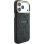 Funda para móvil Guess Backcover PU-Leder schwarz und gold für Apple iPhone 17 Pro