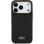 Funda para móvil Lacoste Backcover PC TPU Preto com logo metálico para iPhone 17 Pro