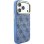 Funda para móvil Guess Backcover PU-Leder blau für Apple iPhone 17 Pro