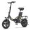 Bicicleta Eléctrica Plegable Hidoes C5 350W 14" Autonomía 25 km