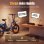 Bicicleta eléctrica Eskute D202 Motor 250W Batería 48V 20.8Ah Neumáticos 20" Azul
