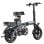 Bicicleta eléctrica plegable URLIFE F1L 250W 48V 14" Gris