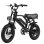 Bicicleta eléctrica AVDL A13 plegable 16" 250W batería 36V 12,8Ah IPX4