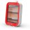 Quartz Heizgerät Olimpia Splendid Quarzia Slim 800W Rotierend Rot