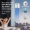 Robot pulisci vetri Liectroux S9 9000Pa Spruzzo 4 Vie APP