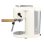 Cafetière expresso Jocca Elegance 1L 20 bars avec buse vapeur orientable