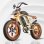 Bicicleta Eléctrica Jansno X70 48V 37Ah Neumáticos 20"