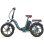 Bicicleta eléctrica Fafrees F20+ Pro plegable 25Ah 20" verde suspensión
