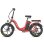 Bicicleta elétrica FAFREES F20+ 250W dobrável suspensão dianteira