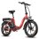 Bicicleta eletrica Fafrees F20 250W, bateria 36V 18Ah, pneus fat 20 polegadas