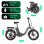 Bicicleta eletrica Fafrees F20 250W, bateria 36V 18Ah, pneus fat 20 polegadas
