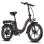 Bicicleta eléctrica Fafrees F20 Motor 250W Batería 36V 18Ah 20" Negro