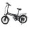 Bicicleta eléctrica ORLMS S9F motor 500 W batería 48 V 13 Ah gris
