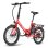Bicicleta Elétrica Plegável Fafrees F20 Light 250W 36V 20Ah 20" Vermelho