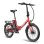 Bicicleta Elétrica Plegável Fafrees F20 Light 250W 36V 20Ah 20" Vermelho