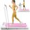 Laufband Rolipo C1-01-PINK 2,5 PS 8 km/h klappbar leise rosa
