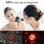 Masajeador capilar Mytrex Head Spa Deep X EMS limpieza iónica LED impermeable