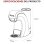 Cafetière à capsules HiBREW H3B 850ml 19 Bars 7 niveaux température