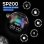 Reveil Bluetooth NASA SP200 Enceinte 3W LED Double Alarme