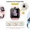 Imoo Z7 4G GPS Blu Taglia Unica Smartwatch Bambini Impermeabile IPX8