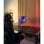 Mesa Gaming Alpha Gamer Zorya 140cm Acier et MDF RGB Blanc