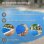 Cubierta Solar Piscina ECD Germany Rectangular 600x400 cm Azul 400µm