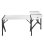 Mesa Gaming Huzaro Hero 154 cm Fibre de carbone Acier inoxydable Blanc