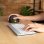Tastatur R-Go Tools Compact Break kabellos ergonomisch QWERTZ deutsch weiß