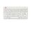 Tastatur R-Go Tools Compact Break kabellos ergonomisch QWERTZ deutsch weiß