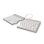Tastiera R-Go Tools Split Break ergonomica wireless AZERTY francese bianca