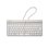 Tastiera R-Go Tools Split Break ergonomica wireless AZERTY francese bianca