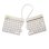 Tastiera R-Go Tools Split Break ergonomica wireless AZERTY francese bianca