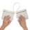 Tastiera R-Go Tools Split Break ergonomica wireless AZERTY francese bianca