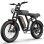 Bicicleta eléctrica URLIFE T2 500W 48V 15,6Ah Fat Tire 20" Doble Suspensión