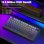Tastatur Aula F75 Gaming kabellos Hot-Swap mit Drehregler und RGB