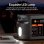 Station d’énergie Flashfish E103 179,2Wh 300W 3 ports USB LiFePO4 Onda Sinusoidale Pure