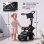 Bébé Bicicleta com Empurrador Aiyaplay Mercedes-Benz 3-em-1 Capota Removível