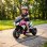 Moto eléctrica infantil Homcom 3 ruedas faros música bocina rosa