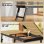 Mesa para portátil Homcom plegable ajustable con cajón para cama y sofá