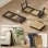Mesa para portátil Homcom plegable ajustable con cajón para cama y sofá