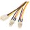 Câble diviseur alimentation interne StarTech.com TX3 30 cm 1 vers 2 ventilateurs