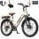 Elektrofahrrad Aairsk City Commuter 250 W, abnehmbarer Akku 36 V 13 Ah