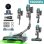 Aspiradora sin Cable Vactidy V15 Max 600W 76.000 Pa 65 min Fregado Mascotas Verde