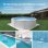 Robot de Piscina Inalámbrico Ultenic Pooleco 5200mAh 90 Min Depósito 2.5L