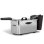 Friteuse Orbegozo FDR 35 3,5L 2000W avec Thermostat et Couvercle Amovible