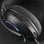 Auriculares Mars Gaming MHW-QUASAR inalámbricos Bluetooth gaming negros con micrófono extraíble